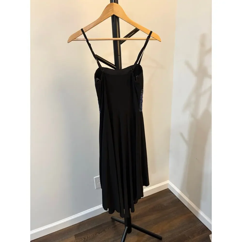 Deb Y2K Black Hi-Low Dress – Size XXS-whimsy goth romantic fairy - Picture 3 of 5